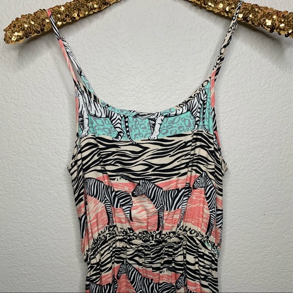 MINKPINK Safari Adventure Jungle Cutout Romper - Picture 2 of 6